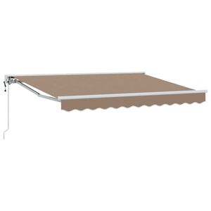 vidaXL Toldo retr&aacute;ctil Topo 3,5 x 2 m Poli&eacute;ster y Aluminio