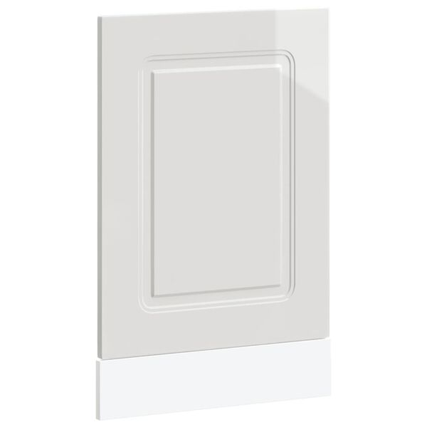 vidaXL Panel para lavavajillas&nbsp;Kalmar&nbsp;blanco brillo&nbsp;45x1,5x67 cm