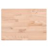 vidaXL Tabla de cortar madera maciza de haya 50x35x4 cm