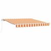 vidaXL Toldo Retr&aacute;ctil Manual Amarillo y Naranja 300 x 250 cm