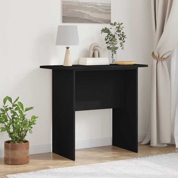 vidaXL Mesa Consola Negro 93 x 40 x 75 cm Madera de ingenier&iacute;a