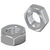 vidaXL Tuerca Hexagonal 2 uds. Plateado m8 Metal