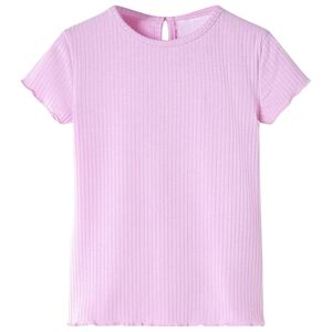 Camiseta infantil rosa claro 104