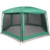 vidaXL Carpa para piscina con desmontables y paredes azul 670x590 cm