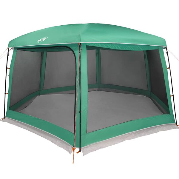 vidaXL Carpa para piscina con desmontables y paredes azul 670x590 cm