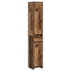 vidaXL Mueble de Cuarto de Ba&ntilde;o Madera envejecida 30 x 33 x 190 cm