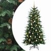 vidaXL &Aacute;rbol de Navidad artificial con ramas articuladas 150 cm