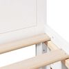 vidaXL Cama sin colch&oacute;n y cabecero madera maciza pino blanca 90x190 cm