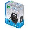 ProPlus Carrete de cable con 4 salidas Schuko 10 m