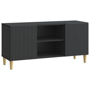 vidaXL Mueble de TV 102 x 34,5 x 50 cm Negro Madera de Ingenier&iacute;a