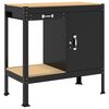 vidaXL Bancos de Trabajo Negro 90 x 49 x 91 cm Madera de ingenier&iacute;a
