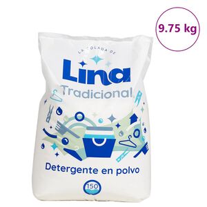 vidaXL Detergente en polvo para 150 lavados blanco 9,75kg