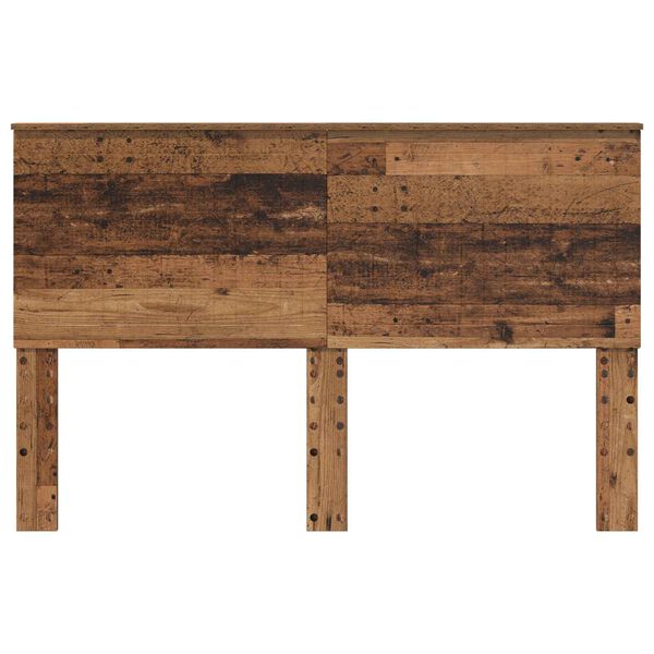 vidaXL Cabecero con cabecera Madera Vieja 150 cm Madera contrachapada