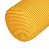vidaXL Cojines Bolster 2 pcs Amarillo Claro Ø 25 x 70 cm Tela de pana