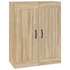 vidaXL Armario colgante de pared roble Sonoma 69,5x32,5x90 cm