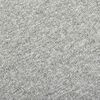 vidaXL Alfombra 20 pcs Gris Claro 50 x 50 cm 100% Polipropileno