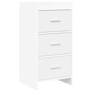 vidaXL Aparador Blanco 40 x 36 x 80 cm Madera de ingenier&iacute;a