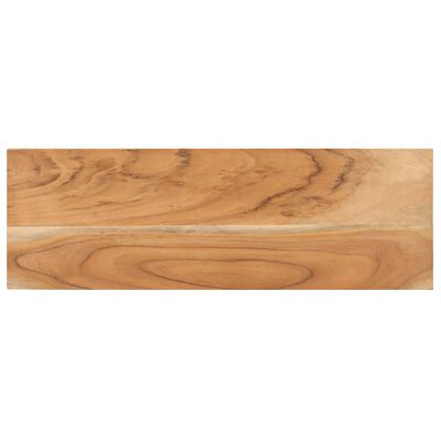 vidaXL Mesa de centro de madera maciza de acacia 90x30x40 cm