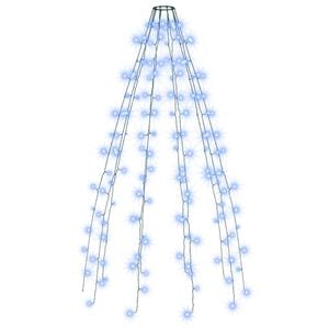 vidaXL Red de luces de &aacute;rbol de Navidad 150 LEDs azul 150 cm