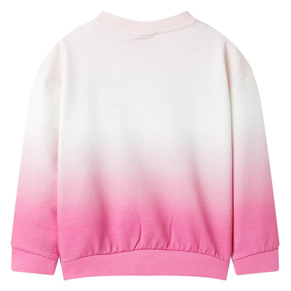 Sudadera infantil rosa claro 116