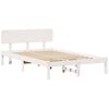 vidaXL Estructura de cama 120 x 190 cm Madera de pino macizo