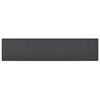 vidaXL Alfombra de pasillo gris antracita 50x250 cm