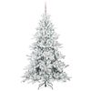 vidaXL &Aacute;rbol de Navidad artificial con ramas articuladas 210 cm PVC
