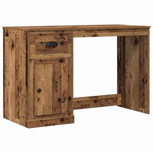 vidaXL Escritorio Madera envejecida 50 x 115 x 75 cm