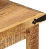vidaXL Mesa consola madera maciza de mango 100x30x75 cm