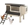 Ferplast Gallinero Happy Farm 120 pl&aacute;stico beige 57320000