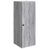 vidaXL Armario de pared Sonoma gris 33 x 34,5 x 90 cm