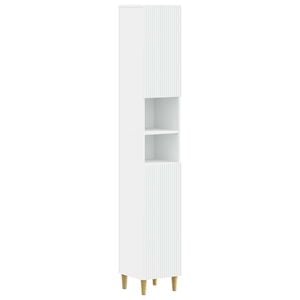vidaXL Armario de Ba&ntilde;o con Estante Abierto ARNHEM Blanco