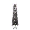 vidaXL &Aacute;rbol de Navidad artificial Verde 210 cm PVC, Pl&aacute;stico y Acero