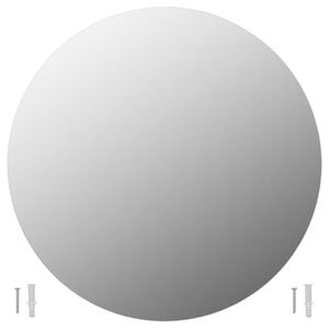 vidaXL Espejo de pared redondo vidrio 70 cm