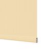 vidaXL Estor Enrollable Opaco Beige 135x175 cm Tela Ancho 131,6 cm
