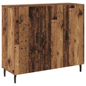 vidaXL Aparador Madera vieja 90 x 34 x 80 cm Madera de ingenier&iacute;a