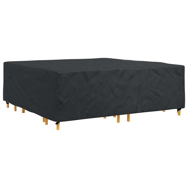 vidaXL Funda para muebles Liso Negro 235 x 235 x 70 cm 420D