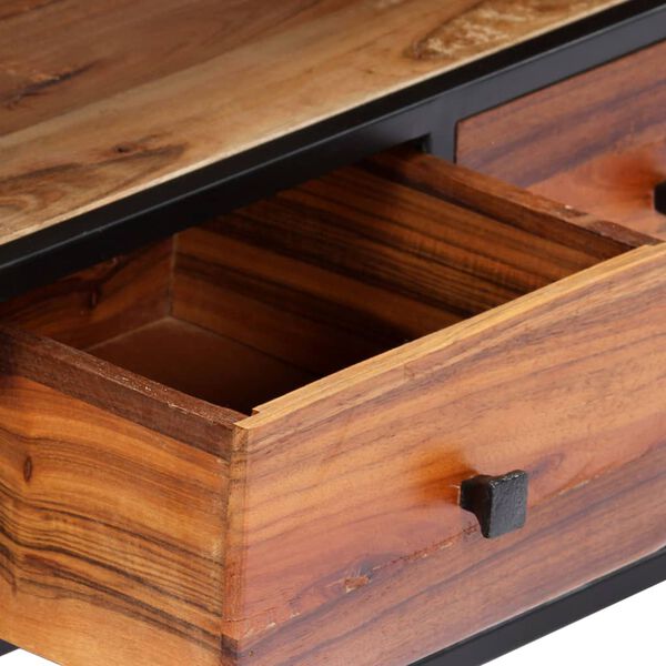 vidaXL Mueble para TV de madera maciza reciclada 120x30x40 cm