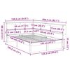 vidaXL Cama con estanter&iacute;a sin colch&oacute;n madera maciza de pino 120x190cm