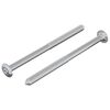 vidaXL Tornillo 2 pcs Plateado M6 x 85 mm Acero