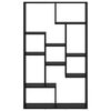 vidaXL Librer&iacute;a Roble Negro 72 x 20 x 102,5 cm Madera de ingenier&iacute;a
