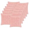 vidaXL Funda de almohada 12 uds. HOUTEN Rosa 40 x 40 cm