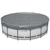 Bestway Cubierta para Piscina &Oslash;4,27 m Redondo Poli&eacute;ster Gris