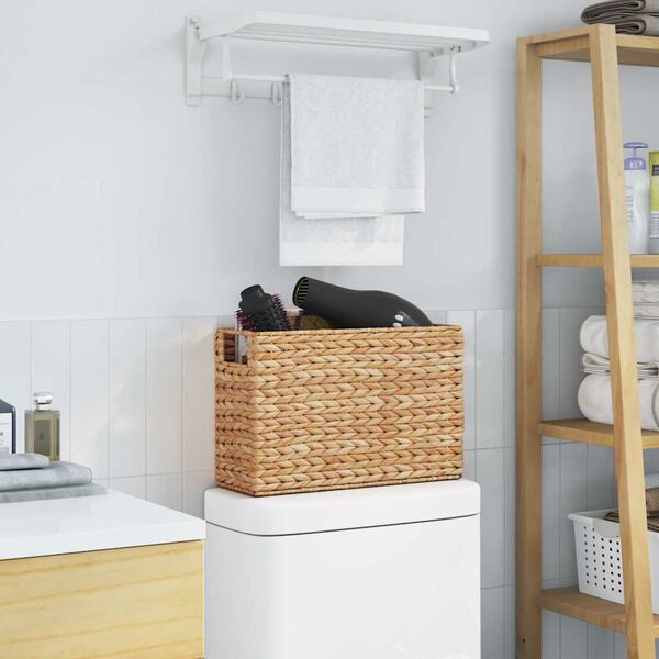 vidaXL Cestas de Revistas 2 pcs Natural 39 x 14 x 25 cm