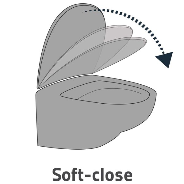 RIDDER Asiento de v&aacute;ter con tapa Chalet marr&oacute;n