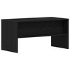 vidaXL Mueble de TV madera de ingenier&iacute;a roble negro 80x40x40 cm