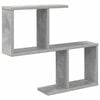 vidaXL Estante de pared Gris Hormig&oacute;n 60 x 12 x 50,5 cm