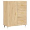 vidaXL Aparador de madera de ingenier&iacute;a roble Sonoma 69,5x34x90 cm