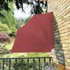vidaXL Toldo lateral plegable de balcón color terracota 140x140 cm