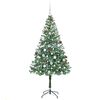 vidaXL &Aacute;rbol de Navidad artificial Verde 180 cm PVC y acero
